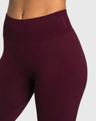 Burgundy Sense Tights - Peach Tights - Tights