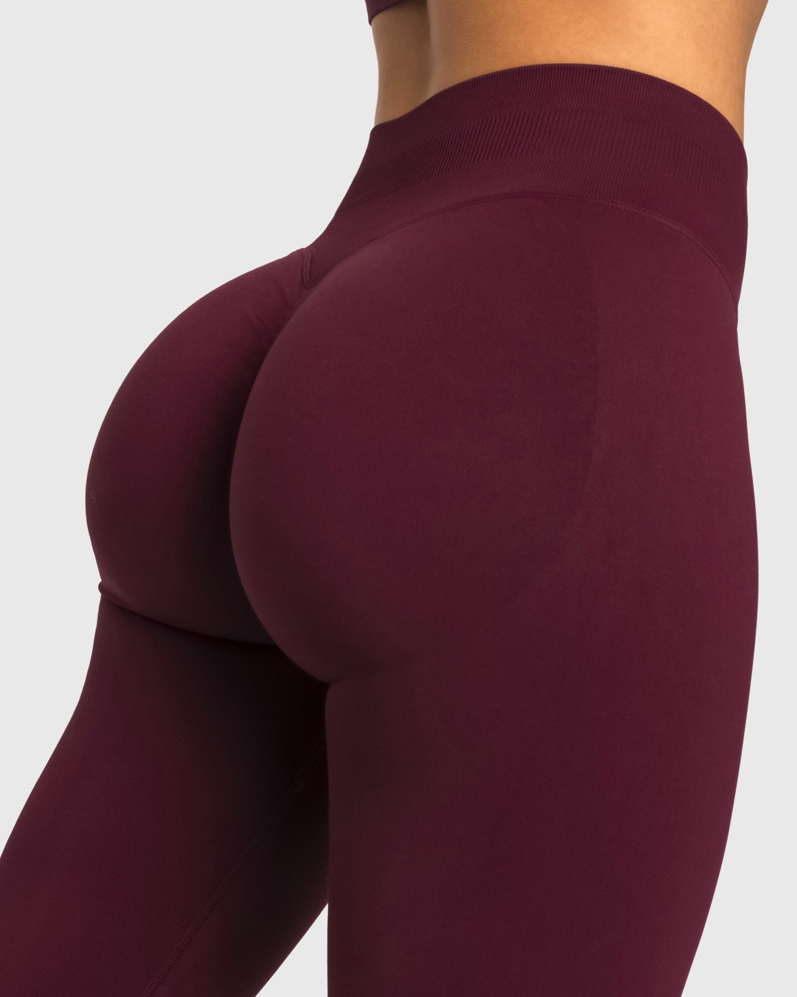 Burgundy Sense Tights - Peach Tights - Tights