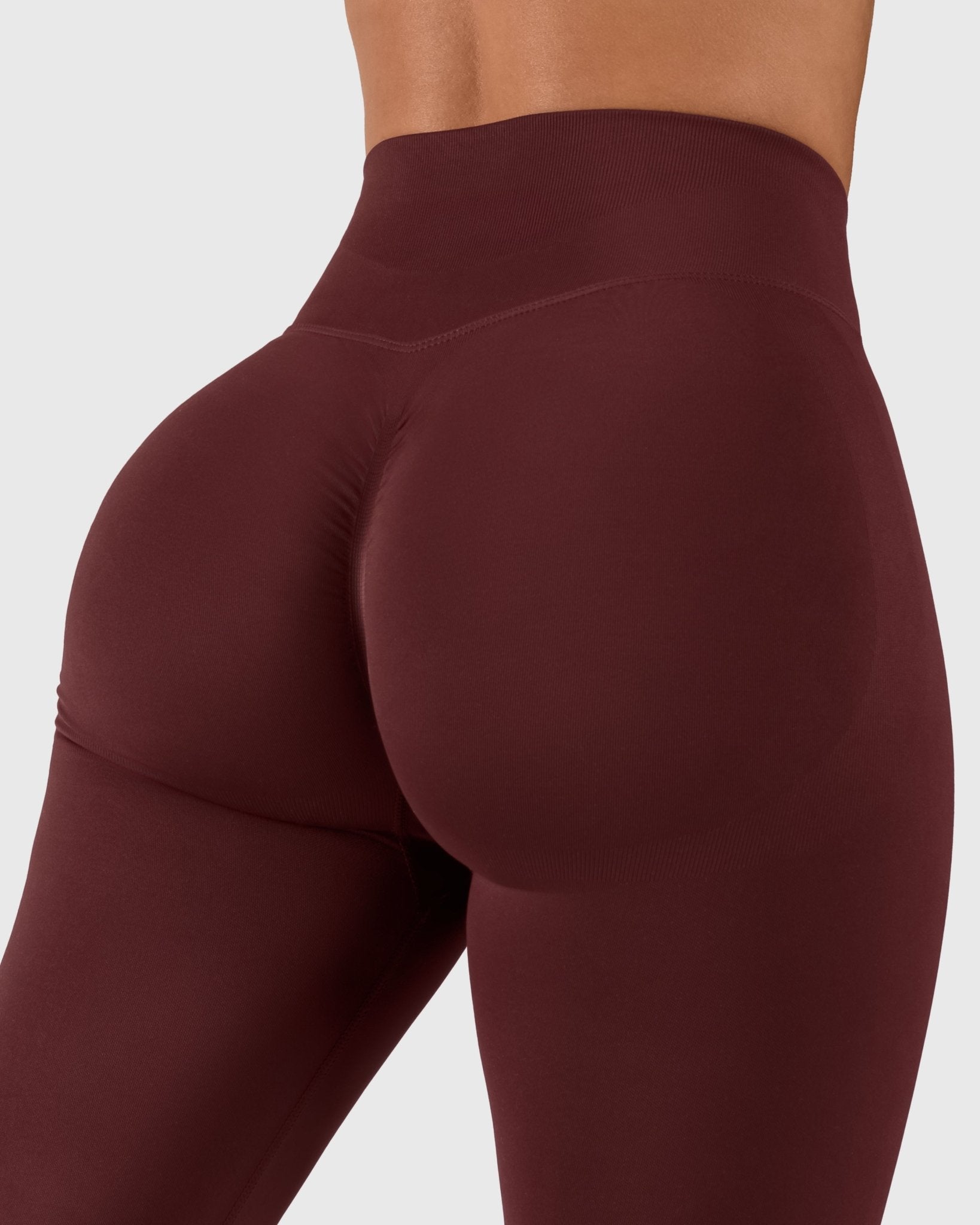 Burgundy Vivid Tights - Peach Tights - Tights
