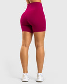 Cherry Pink Softelle Shorts - Peach Tights - Tights