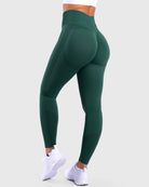 Forest Green Lux Seamless Tights - Peach Tights - Tights