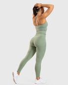 Green Noiré Tights - Peach Tights - Tights