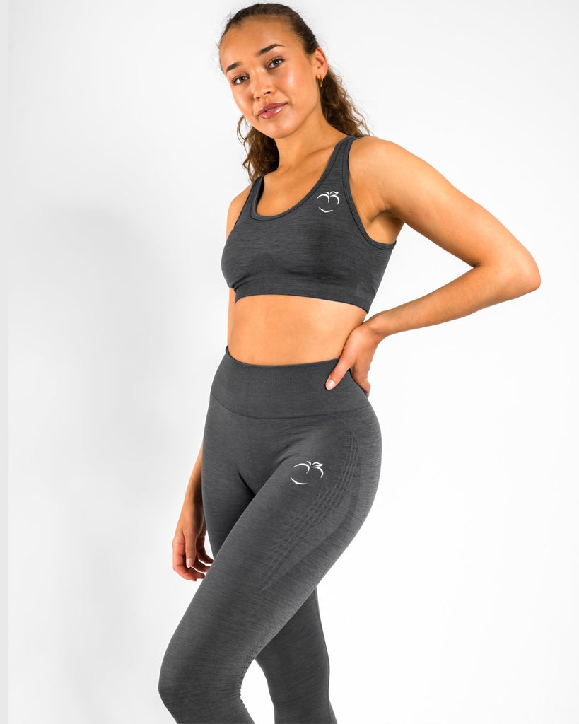 Grey Edge Sports - bra - Peach Tights - Sports - Bra