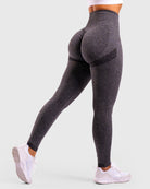 Grey High Waist Tights - Peach Tights - Tights