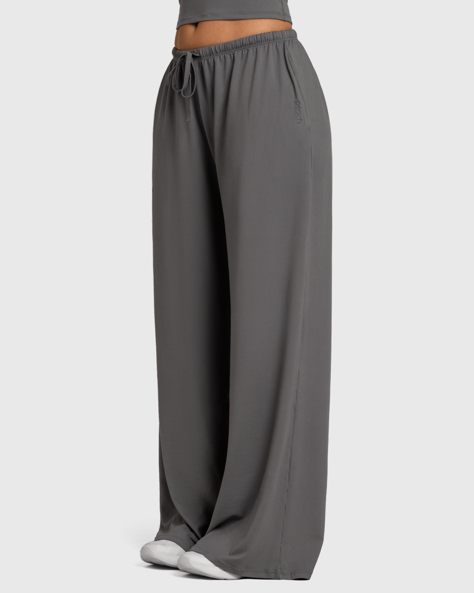 Grey Lounge Pants - Peach Tights - Sweatpants