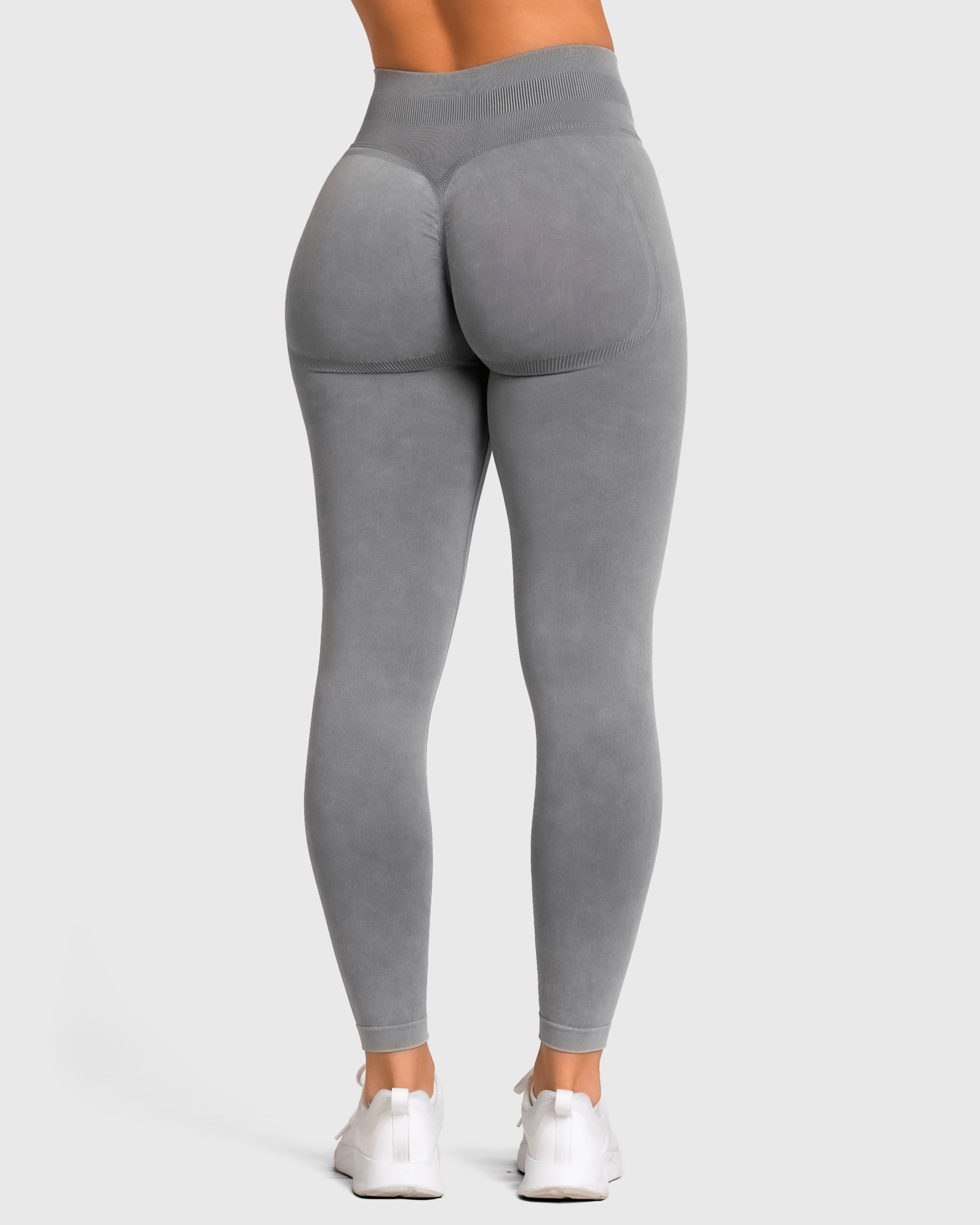 Grey Mist Tights - Peach Tights - Tights