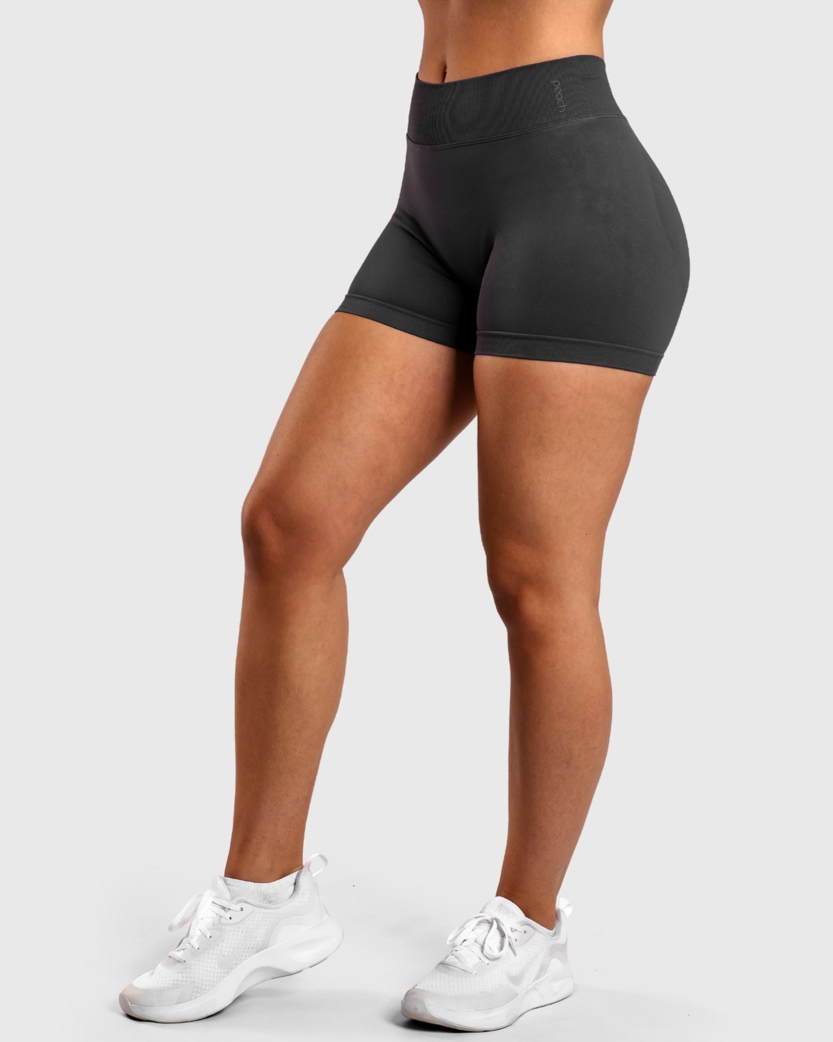 Grey Peak Shorts - Peach Tights - Shorts