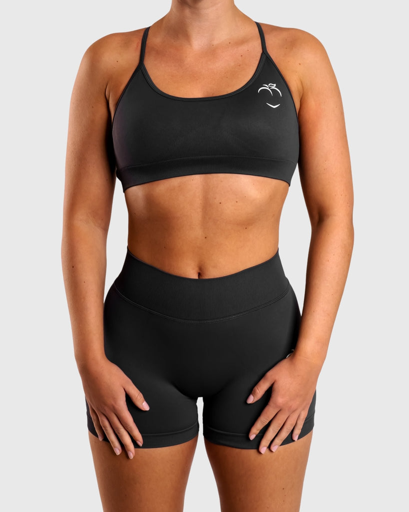 Grey Peak Sports - bra - Peach Tights - T - shirt