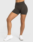 Grey Sense Shorts - Peach Tights - Shorts