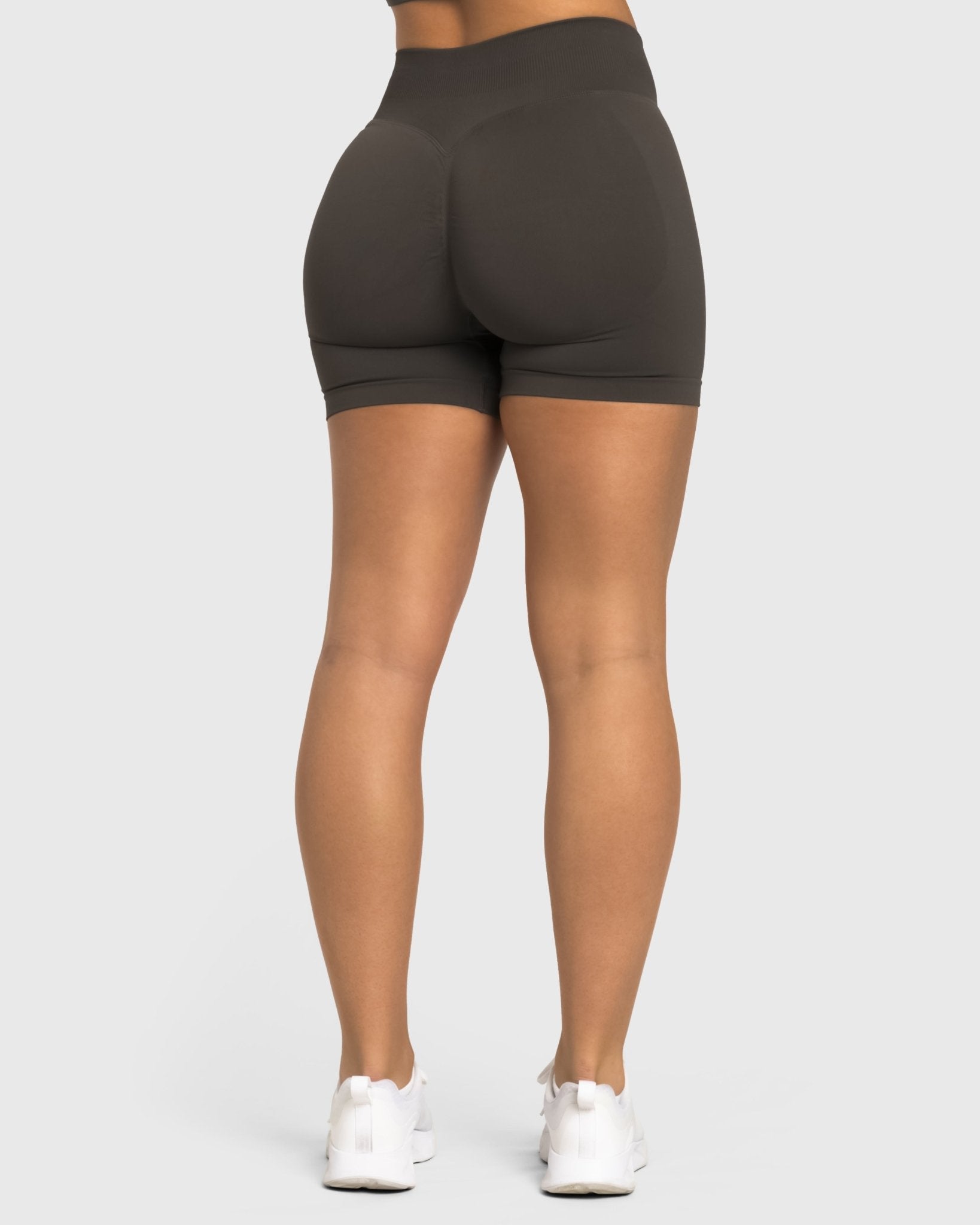 Grey Sense Shorts - Peach Tights - Shorts