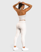 Ivory Allure Halterneck Topp - Peach Tights - Sports - Bra