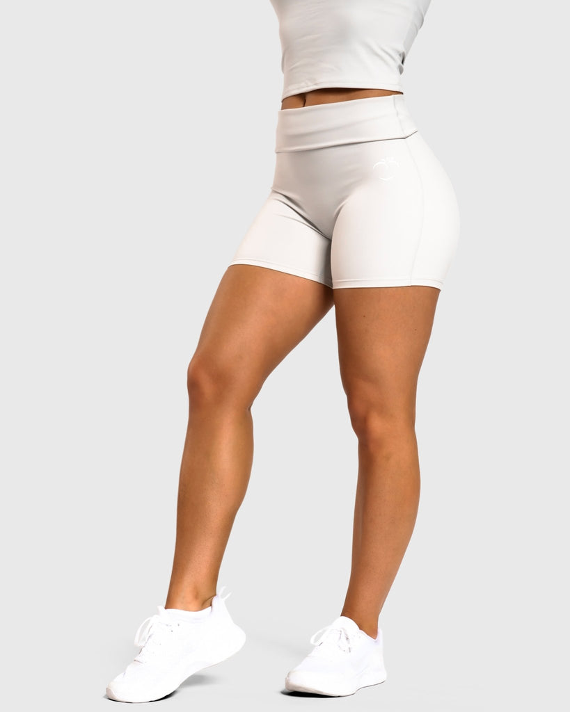 Ivory Allure Shorts - Peach Tights - Shorts