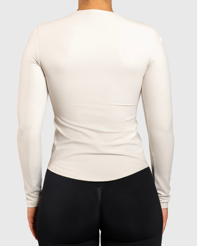 Ivory Base Long Sleeve - Peach Tights - Long sleeve