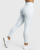 Light Blue Align Tights - Peach Tights - Tights