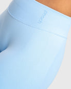 Light Blue Noxis Tights - Peach Tights - Tights