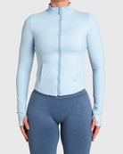 Light Blue Shape Jacket - Peach Tights - Jacket