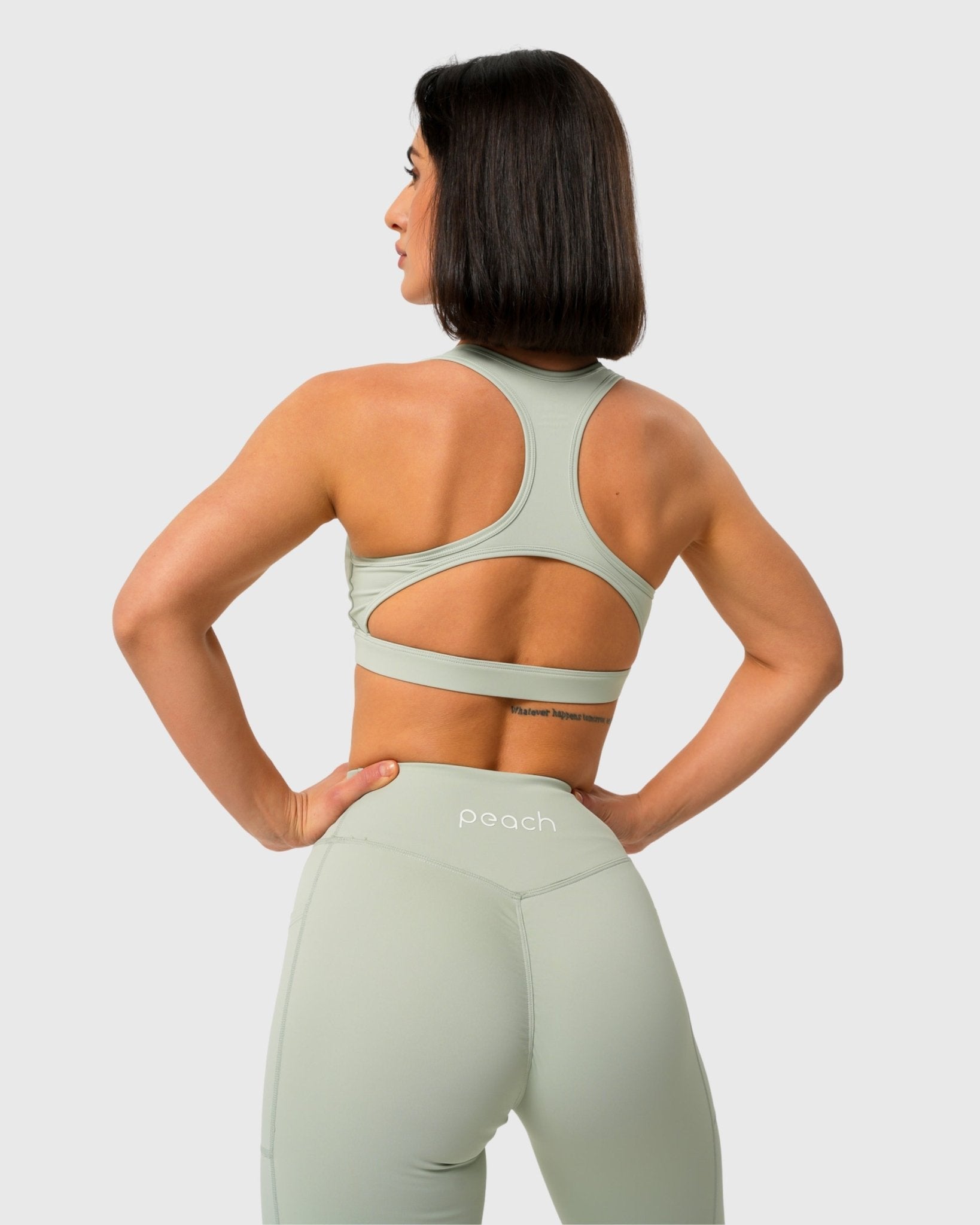Mint green Fusion Sports - bra - Peach Tights - Sports - Bra