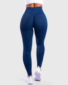 Navy Blue Lux Seamless Tights - Peach Tights - Tights