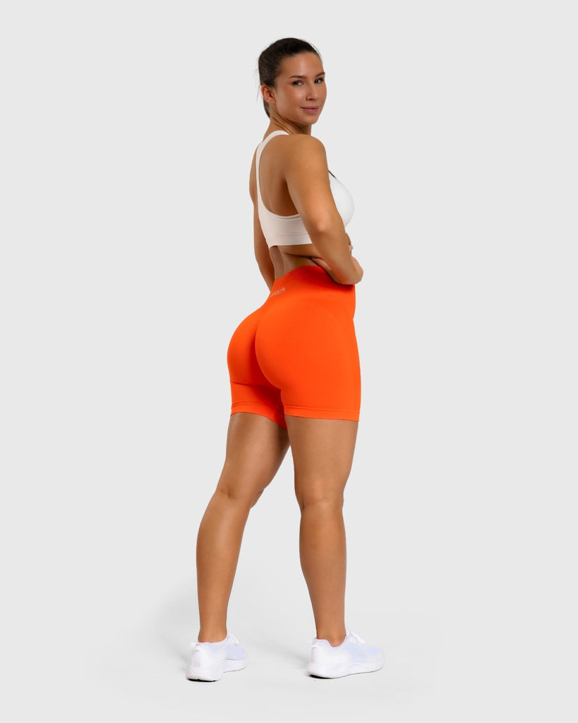 Orange Motion Shorts - Peach Tights - Shorts