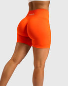 Orange Motion Shorts - Peach Tights - Shorts
