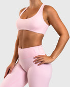 Pink Divine Sports - bra - Peach Tights - Sports - Bra