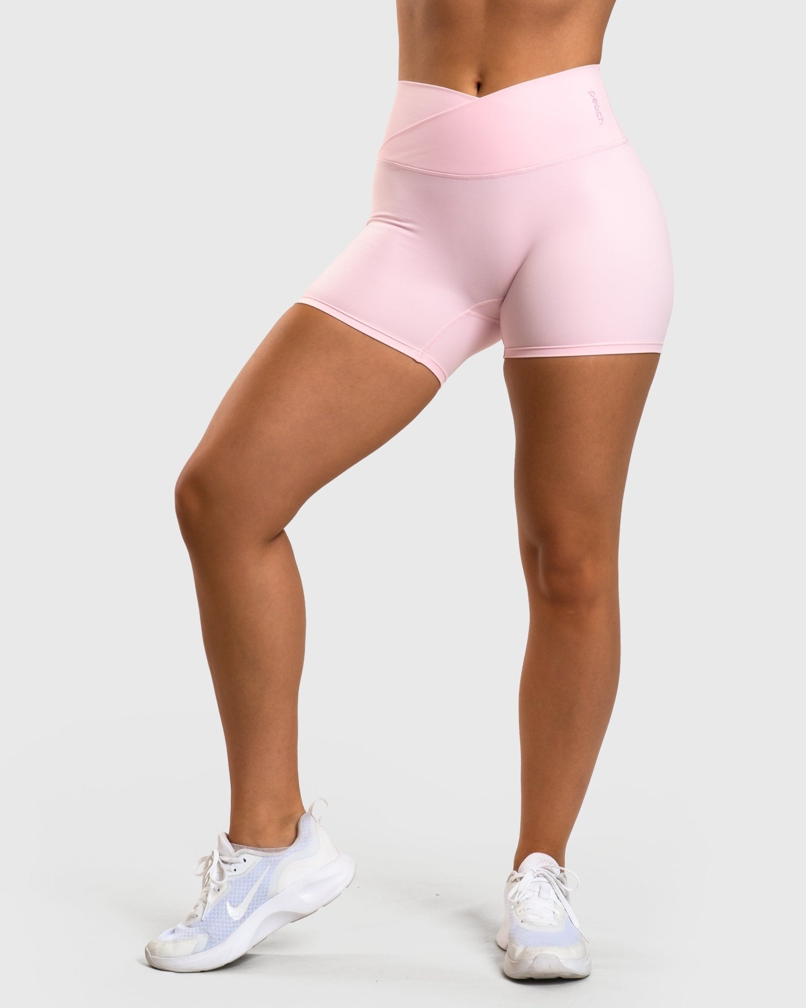 Pink Divine V - waist Shorts - Peach Tights - Tights