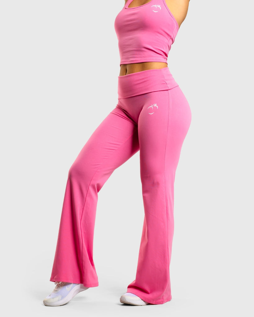 Pink Flow Yoga - Peach Tights - Tights