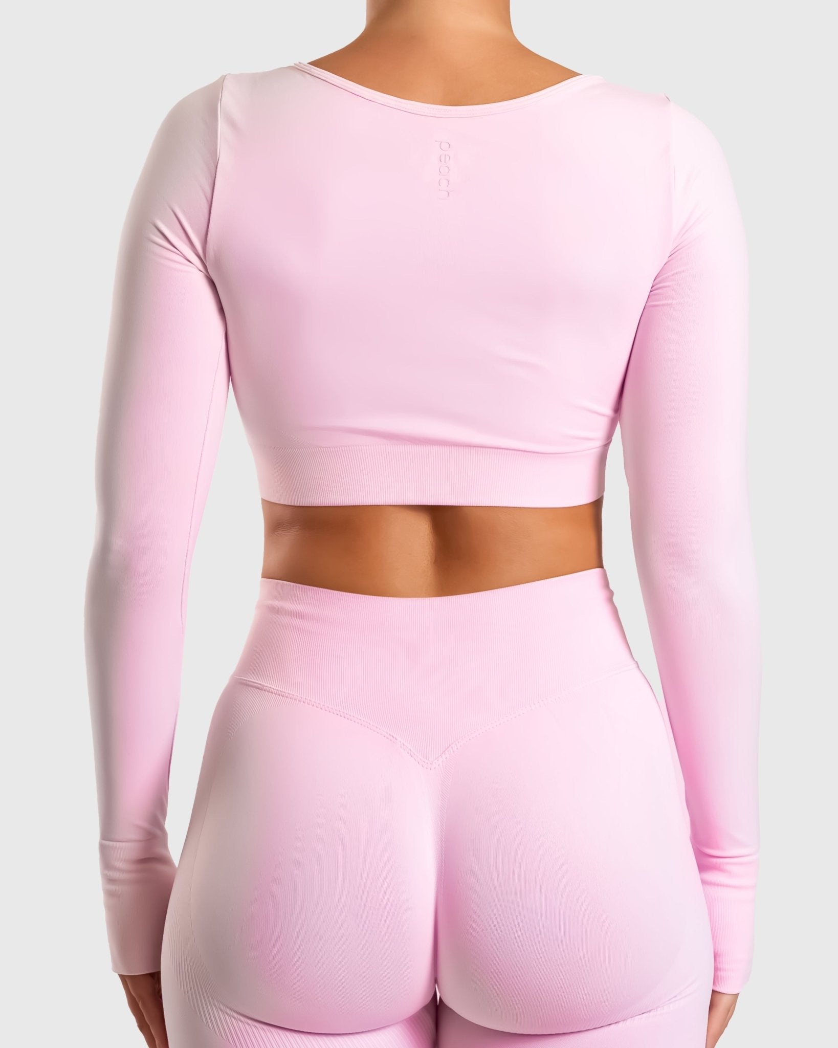 Pink Ignite Long Sleeve - Peach Tights - Long sleeve