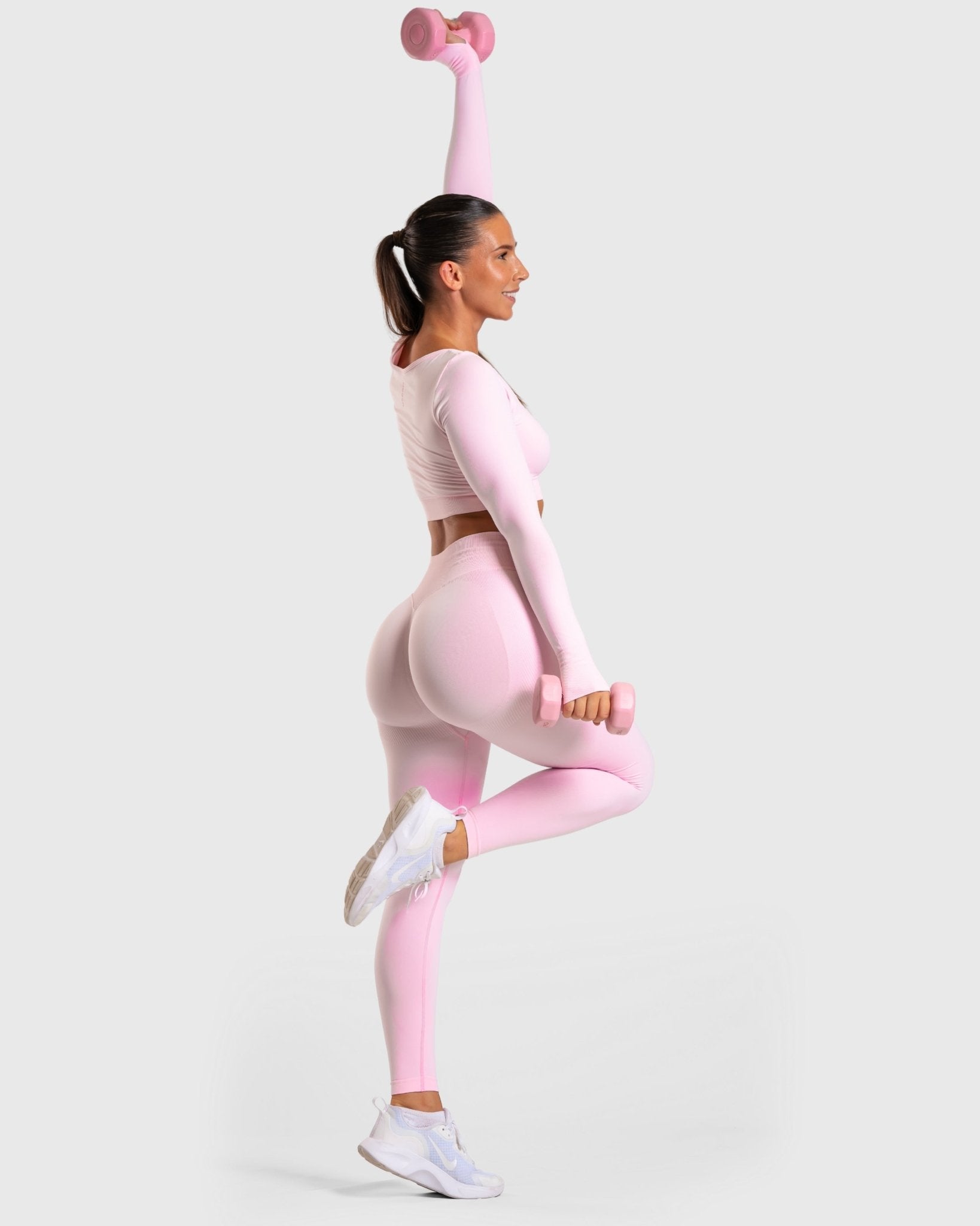 Pink Ignite Tights - Peach Tights - Tights