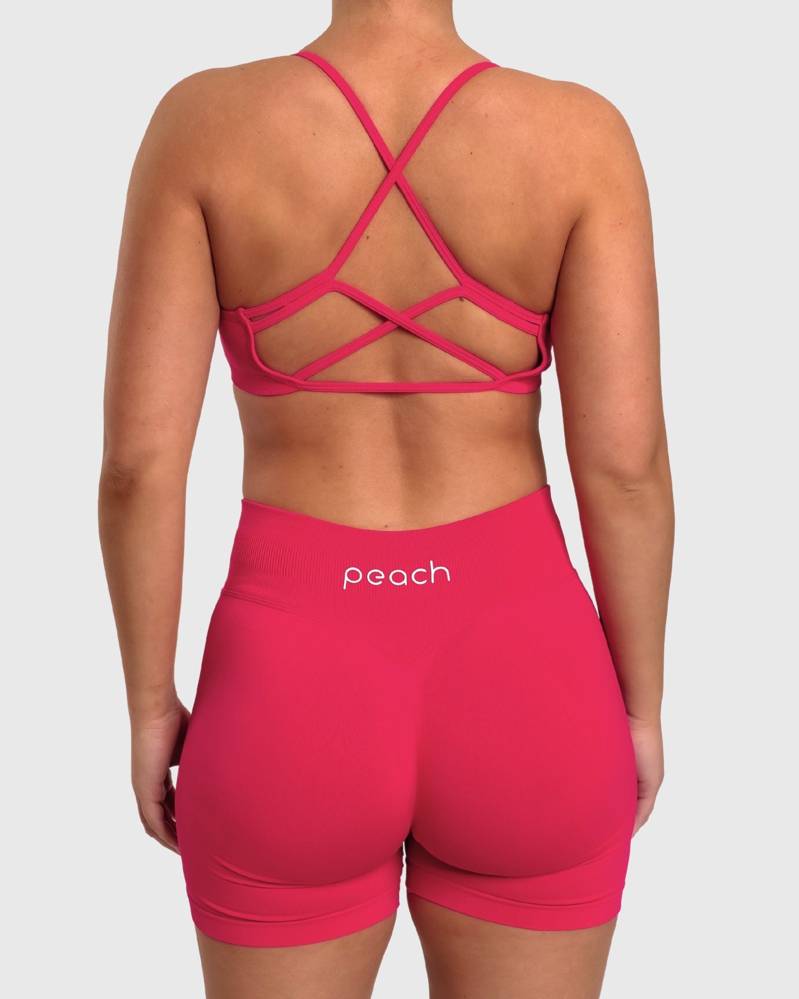 Pink Impact Sports - bra - Peach Tights - Sports - Bra