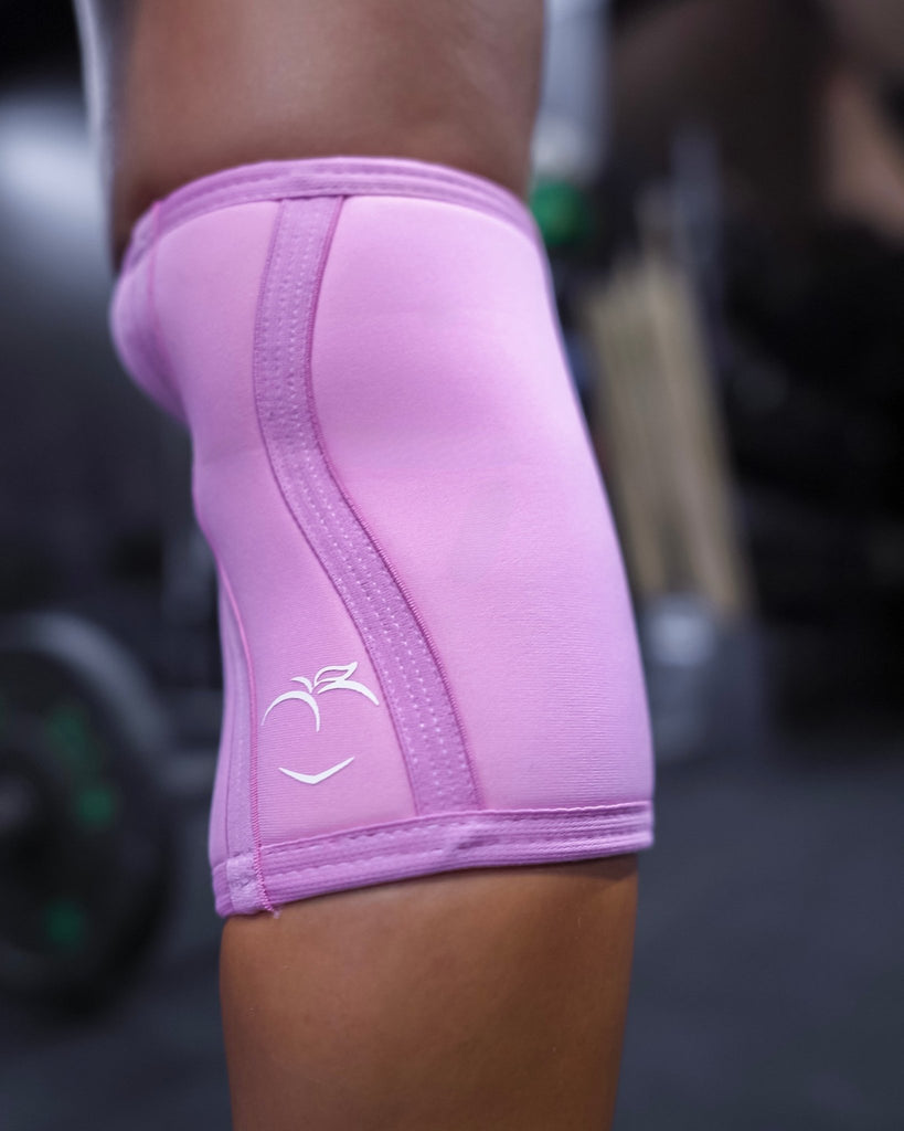 Pink Knee Sleeve - Peach Tights - 