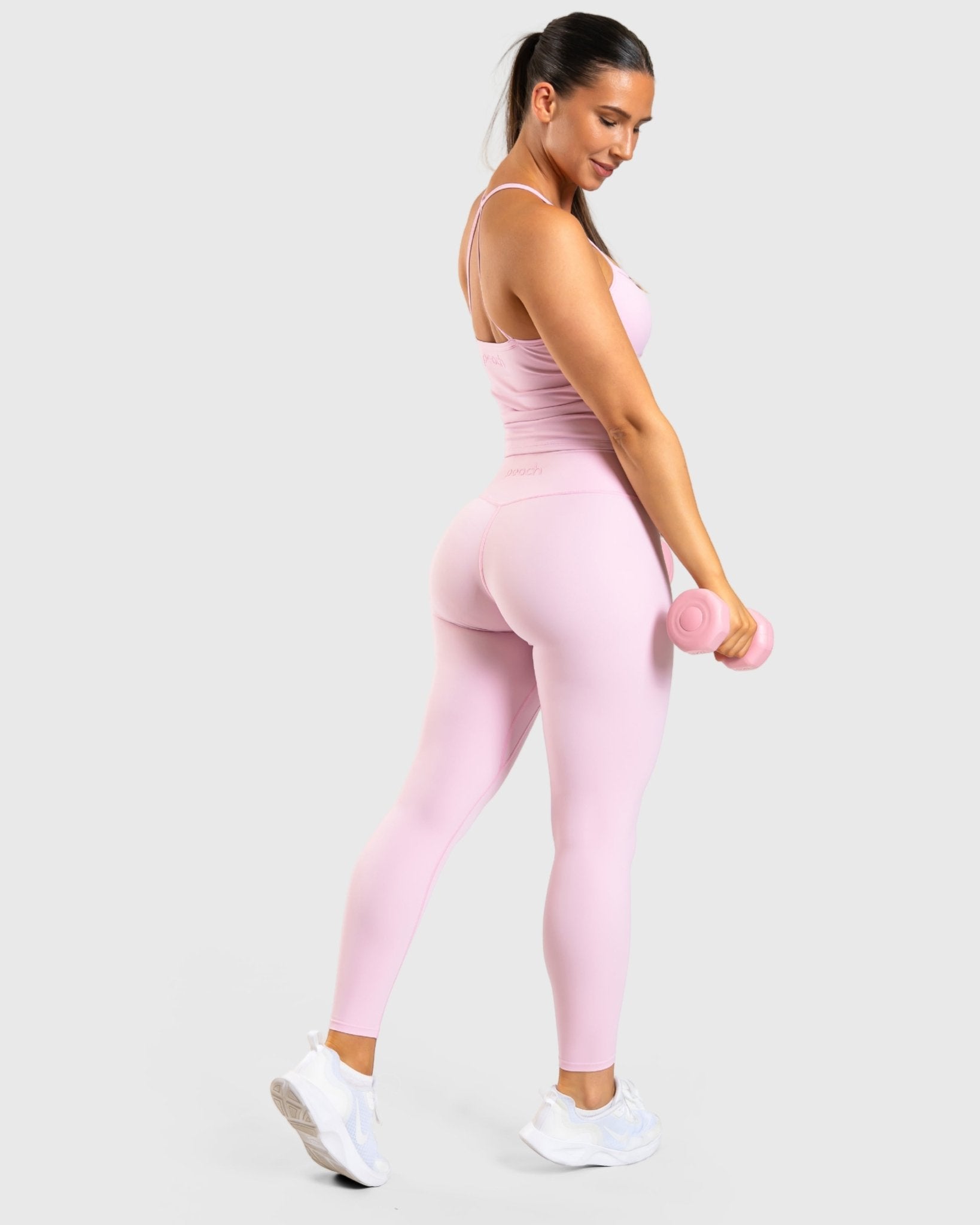 Pink Noiré Tights - Peach Tights - Tights