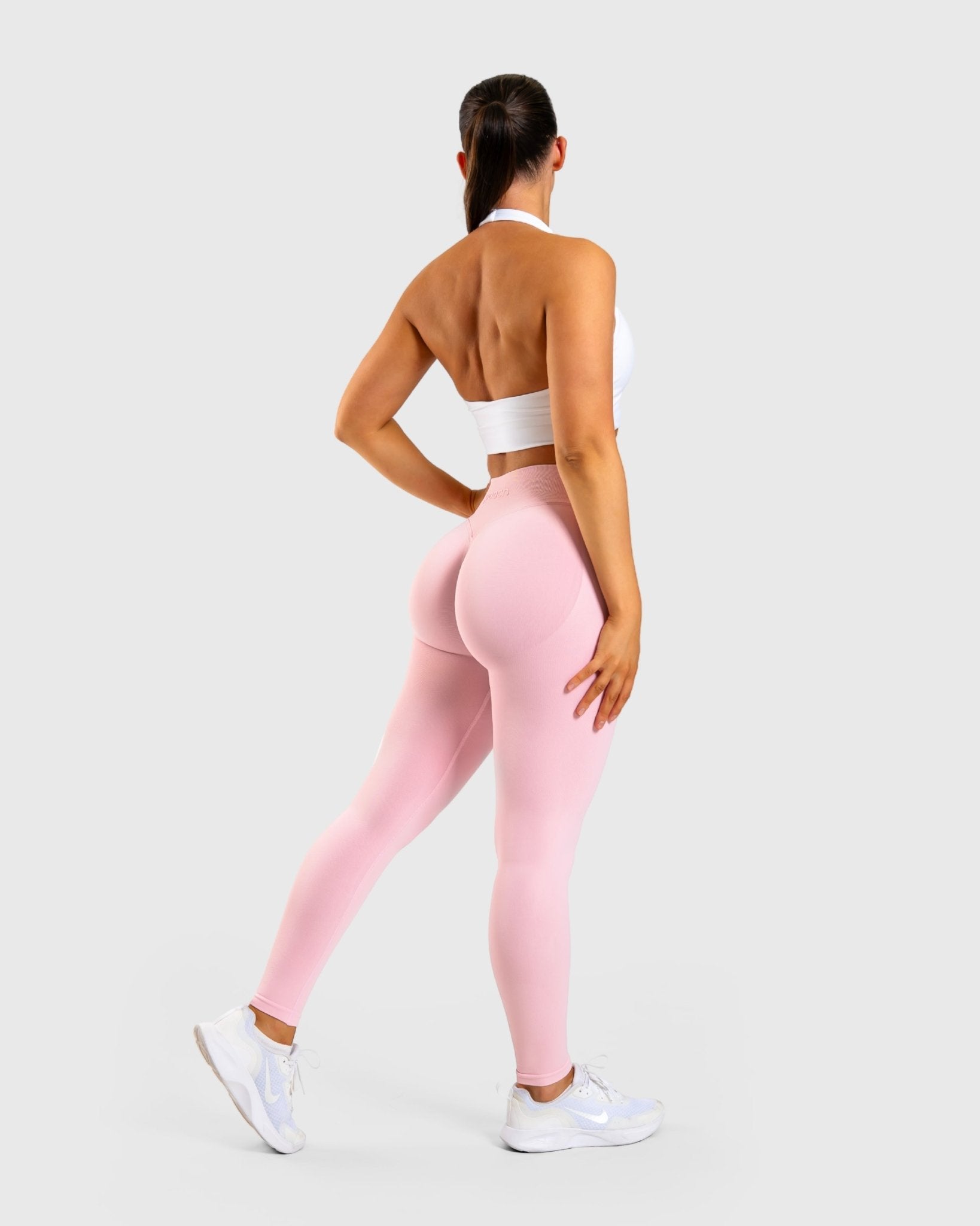 Pink Noxis Tights - Peach Tights - Tights