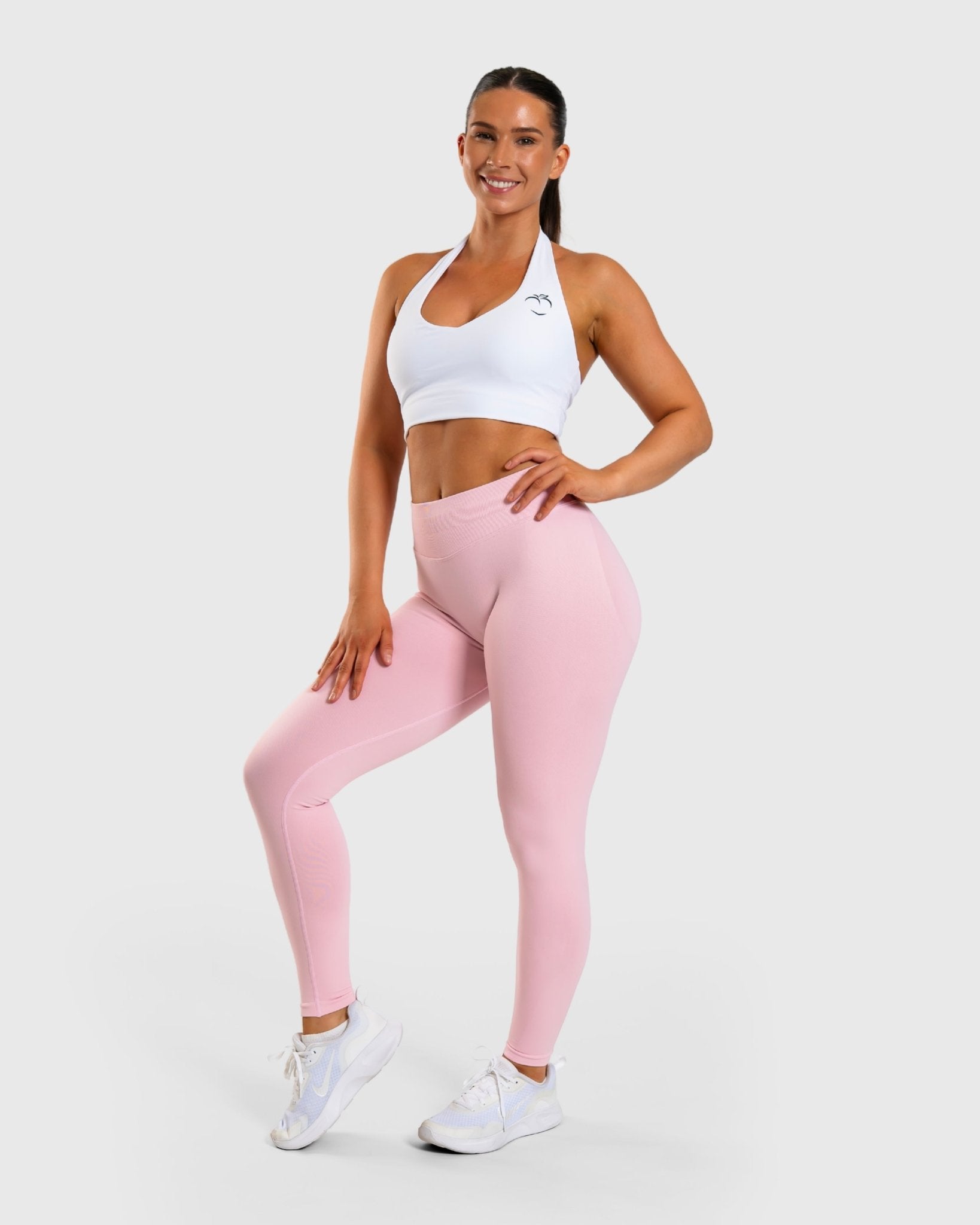 Pink Noxis Tights - Peach Tights - Tights