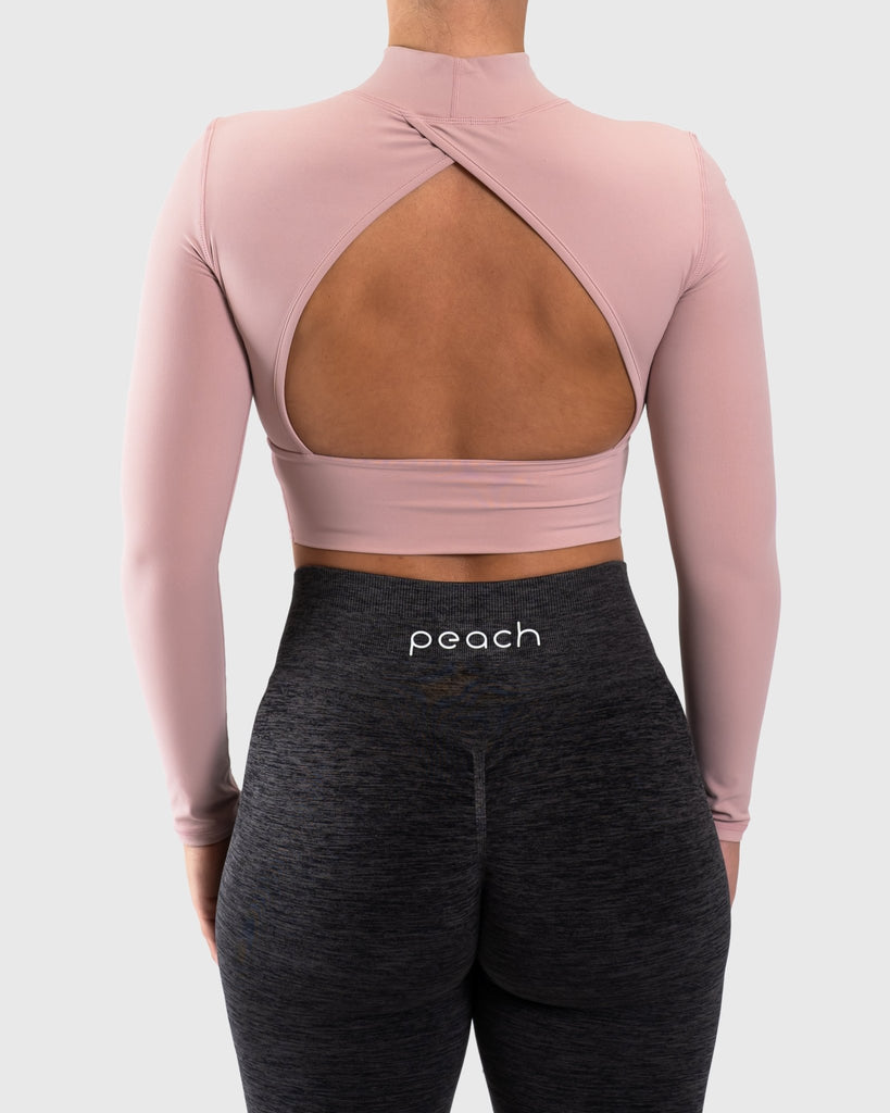 Pink Reveal Long Sleeve - Peach Tights - Long sleeve