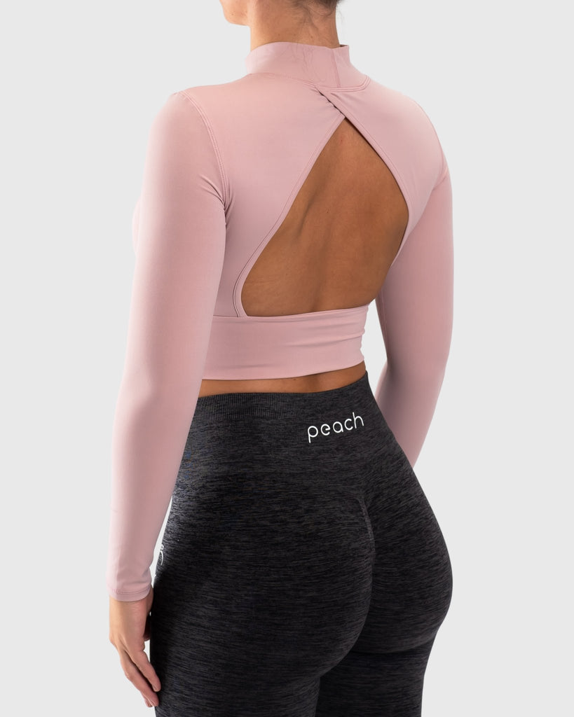 Pink Reveal Long Sleeve - Peach Tights - Long sleeve