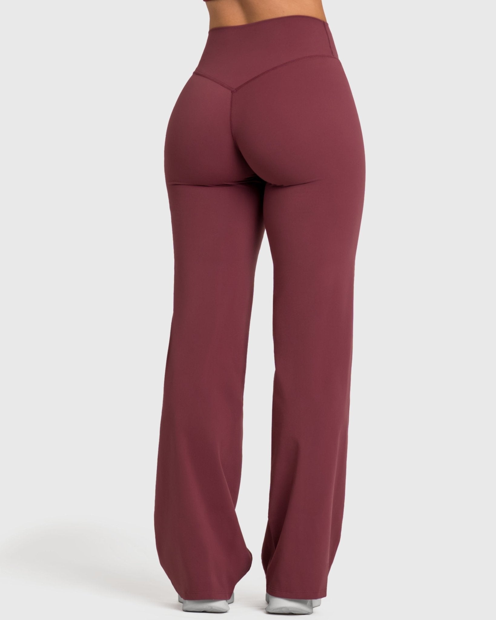 Plum Divine Yoga Pants - Peach Tights - Tights