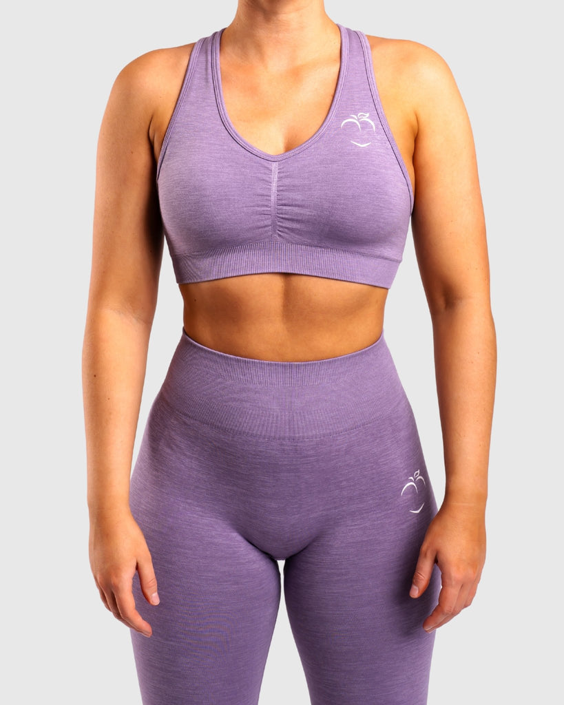 Purple Ease Sports - bra - Peach Tights - Sports - Bra