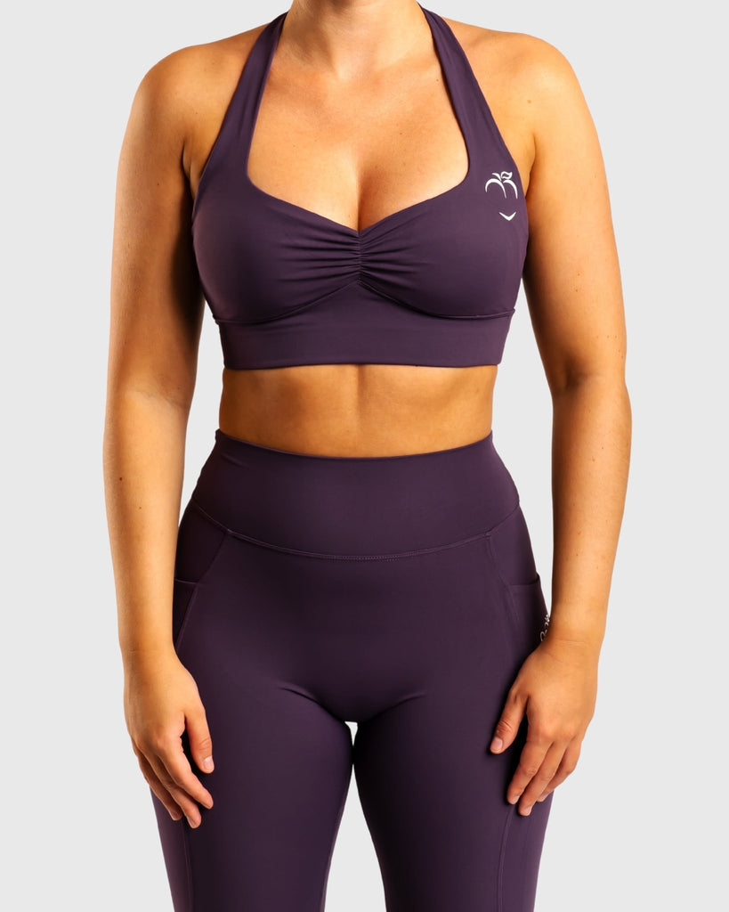 Purple Pulse Sports - bra - Peach Tights - Sports - Bra