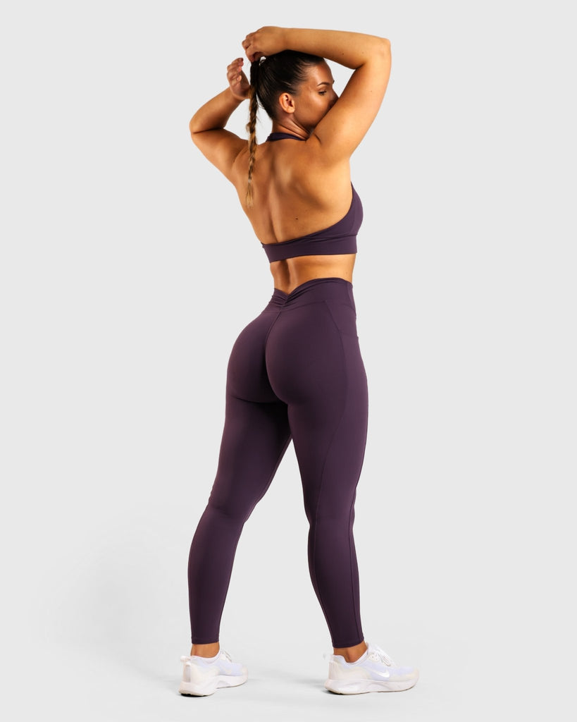 Purple Pulse Tights - Peach Tights - Tights