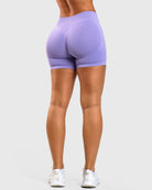 Purple Shaping Shorts - Peach Tights - Shorts