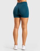 Sea Blue Ignite Shorts - Peach Tights - Shorts