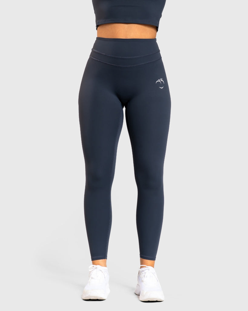 Steel Blue Velocity Tights - Peach Tights - Tights