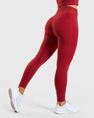 Wine Red Noiré Tights - Peach Tights - Tights