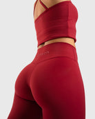 Wine Red Noiré Tights - Peach Tights - Tights