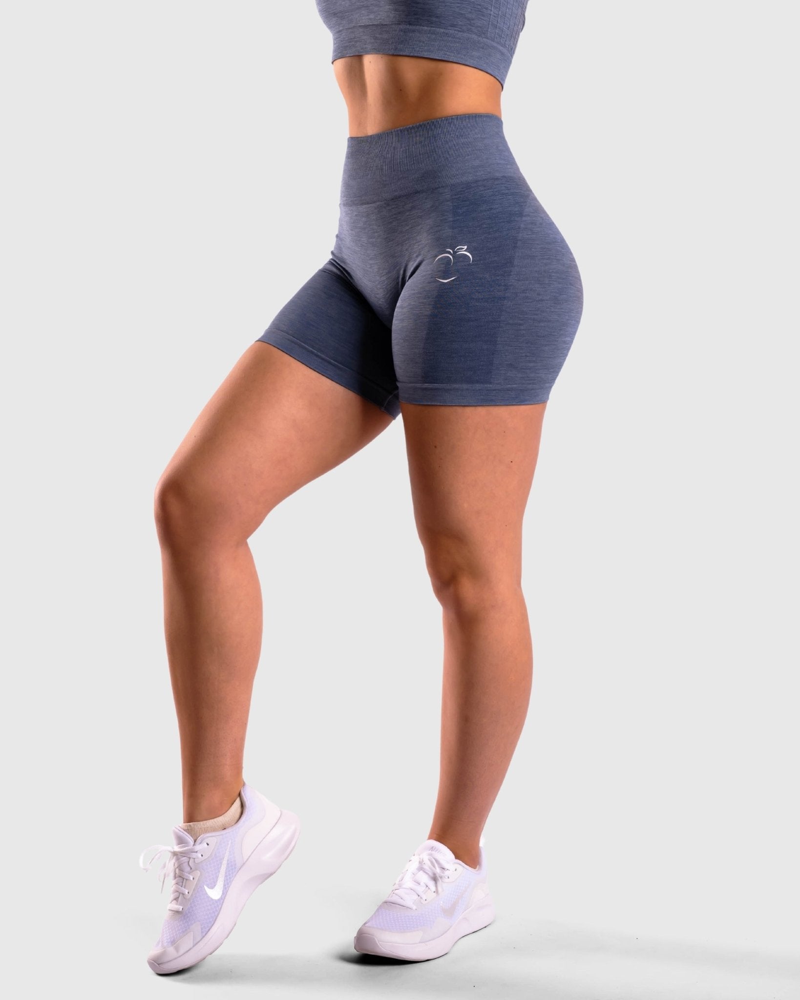 Blue Deluxe Shorts - Peach Tights -