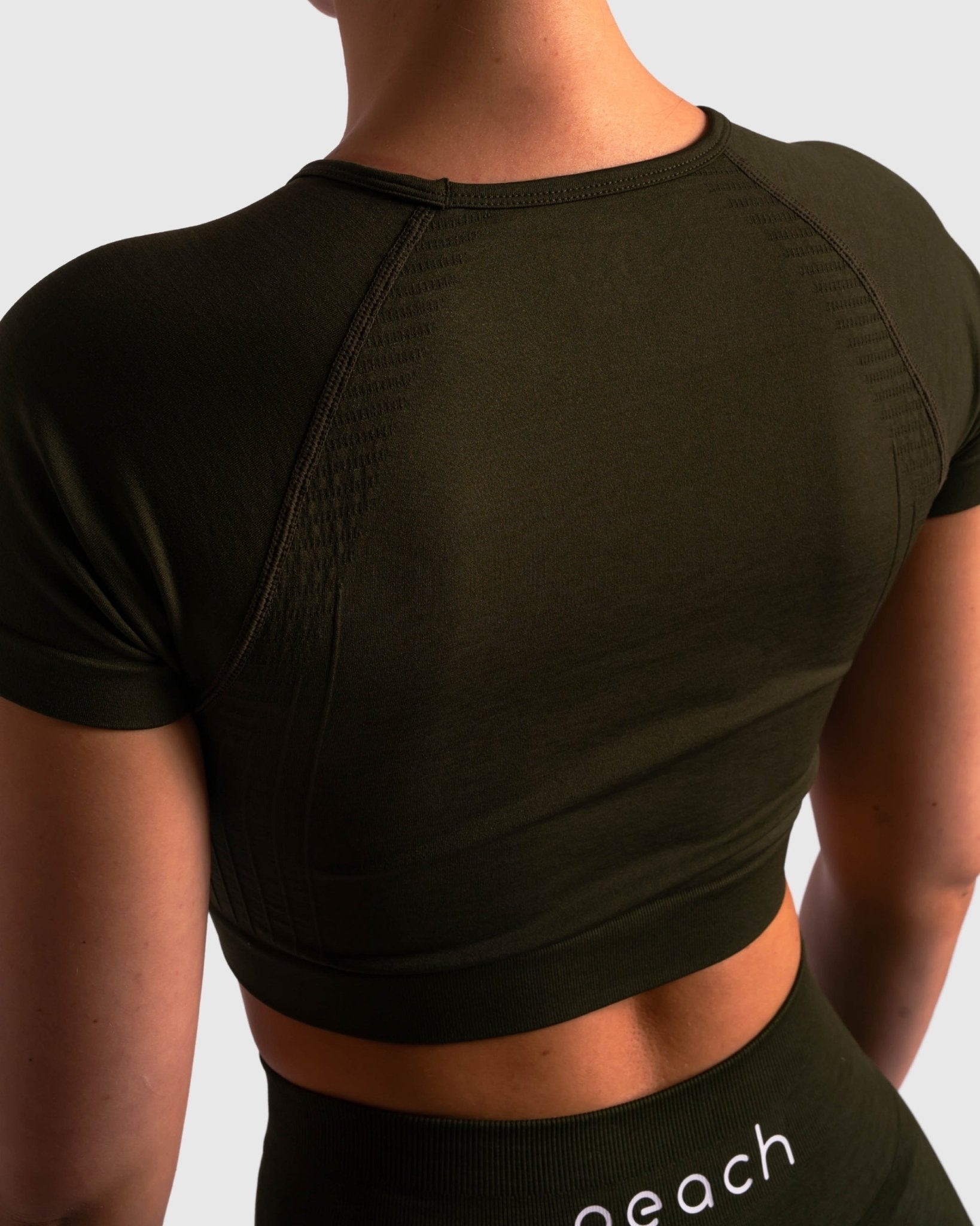 Green Deluxe T-shirt - Peach Tights -