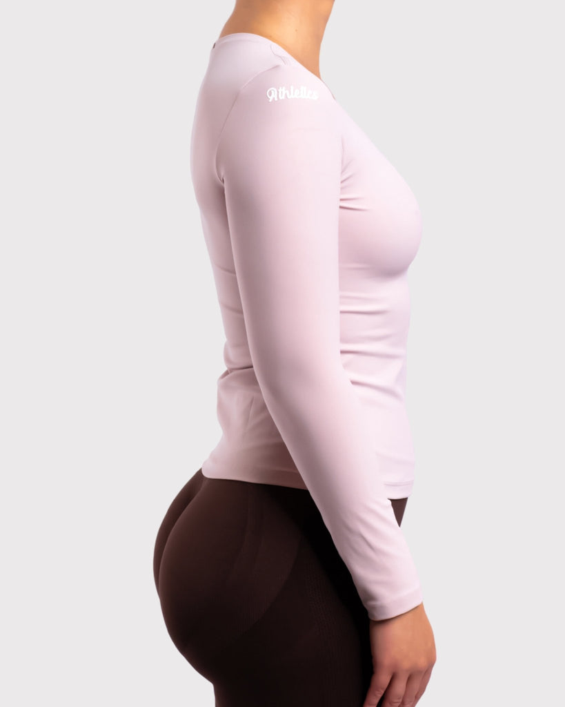 Pink Classic Long Sleeve - Peach Tights -