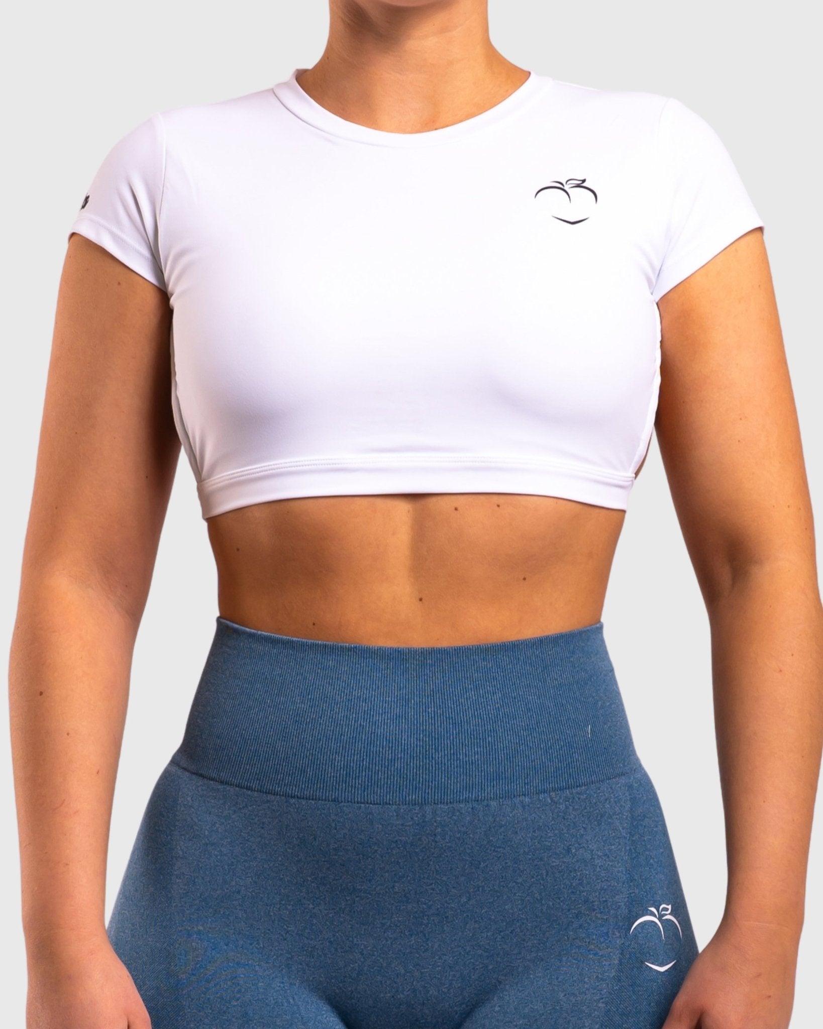 White Zenith T-shirt - Peach Tights - T-shirt